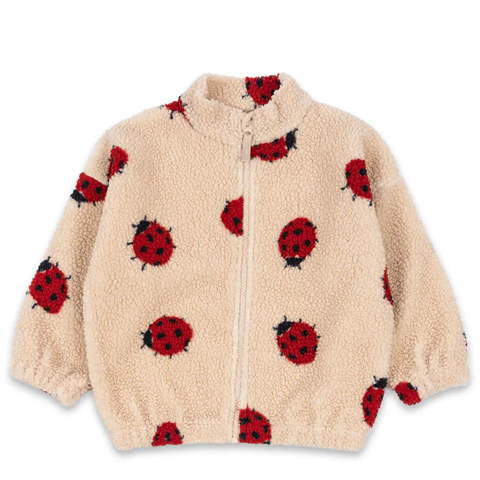 Kids' Sequin Lambswool Winter Jacket