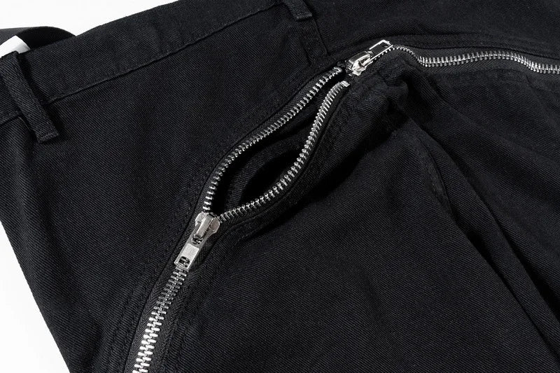 2023 Brand New Classic Rick Denim Folding Zipper Slim Fit Straight PANT Jeans Cotton Denim Pants Comfort Casual Jeans M-XXL #717