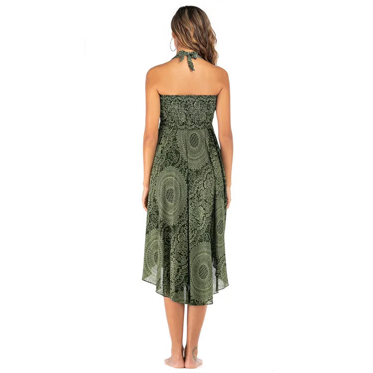 Boho Maxi Skirt – Flowy Ankle-Length Summer Skirt for Women