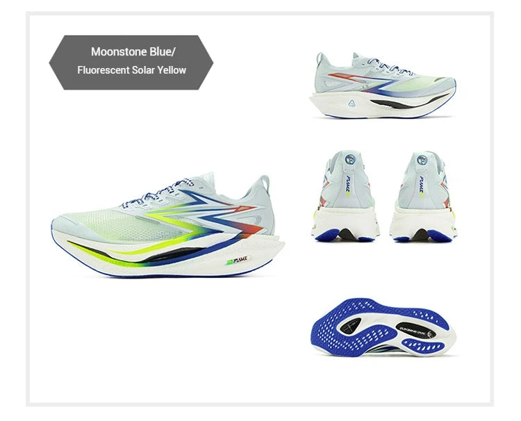 361 Degrees Flame 4.5 Men's Running Shoes Carbon Plate Breathable Stable Rebound Grippy Durable Marathon Male Sneakers 672532221