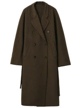 Retro Double-Sided Woolen Overcoat