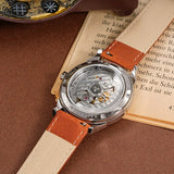 BALTANY 36mm Pie-Pan Constellation Automatic Watch