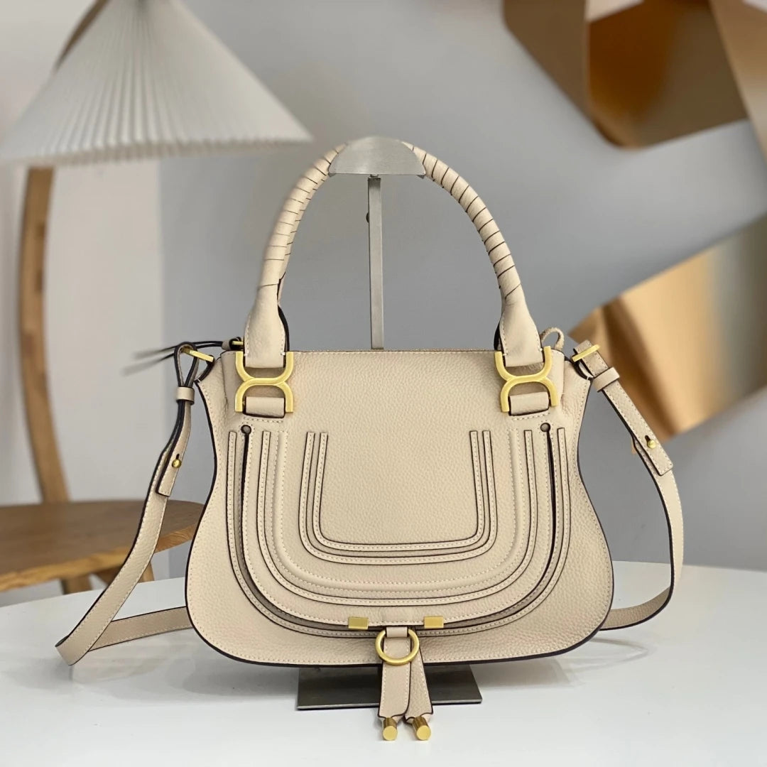 Vintage Suede Saddle Bag – Crossbody & Shoulder Tote for Women