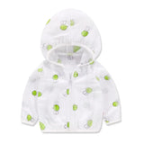 Children's Sunscreen Clothing Jacket Summer New Boys Little Girls Thin Coat Kids Outdoor Breathable Clothes