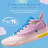 361 Degrees Joker 1 Men's Basketball Shoes High-top Breathable Shock-Absorbing Non-slip Wear-resistant Male Sneakers 672511104F