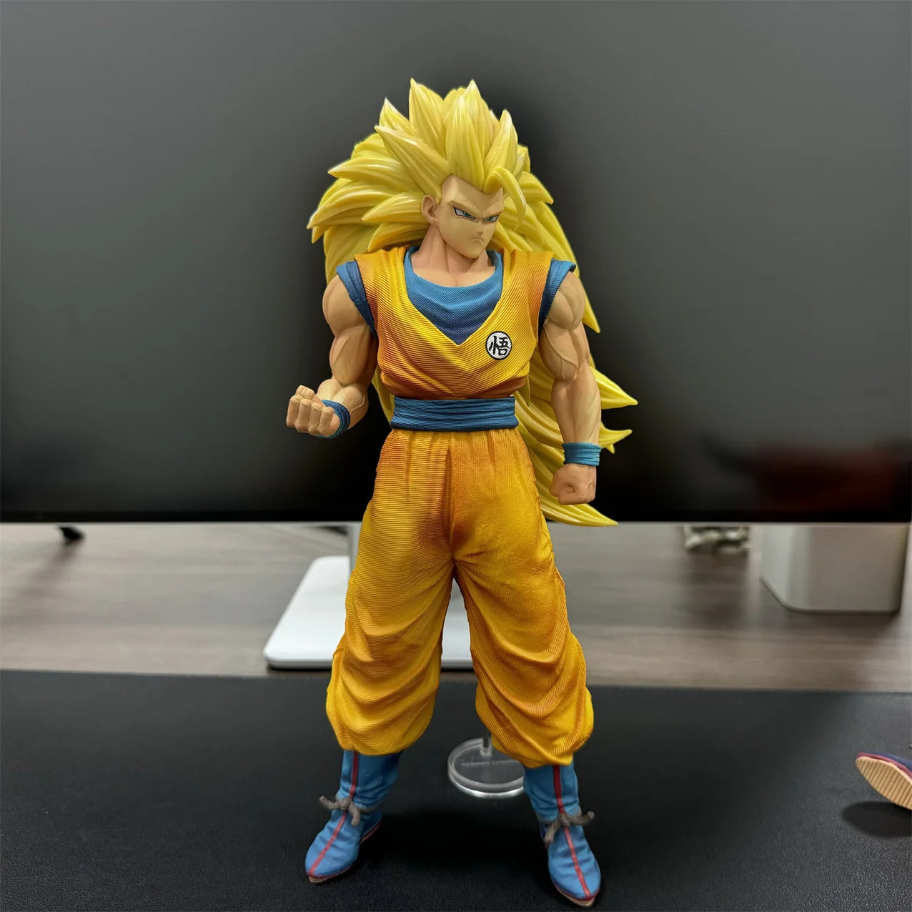Dragon Ball Z Son Goku SSJ3 Figure Super Saiyan 3 Goku Action Figures 30CM PVC Statue Collection Model Toys Gifts