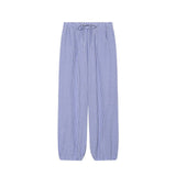 Women's Plaid Drawstring Lantern Pants