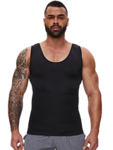 Men Body Shaper Slimming Compression Vest Undershirt Sexy Waist Trainer Tank Top Belly Control Workout Weight Loss Shapewear