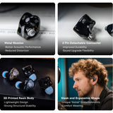 Kiwi Ears Astral 1DD+6BA Hybrid IEM Earphones