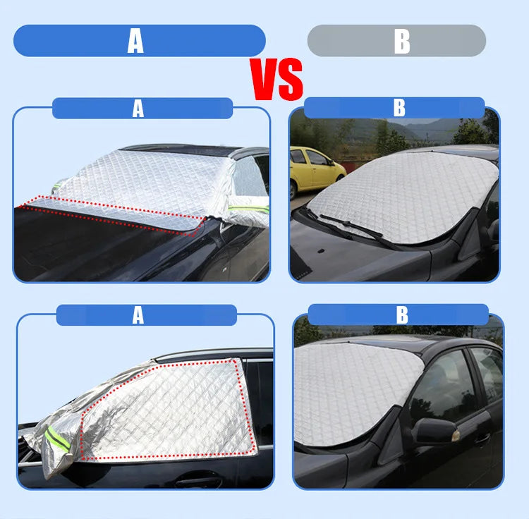 All-Season Windshield Protector Cover with Side Windows
