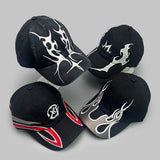 Flame Blade Embroidered Baseball Cap | Unisex