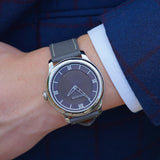 FARASUTE New Power Reserve 80 Hours Manual Mechanical Watch For Men Swiss Super Luminous Sapphire 5Bar Waterproof Wristwatches