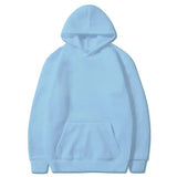 Women's Solid Color Pocket Hoodies Sports Fitness Sweatshirts Fashionable Casual Pullovers Multi Color