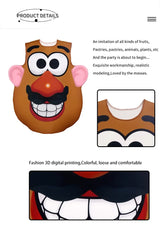 Playful Potato Head Costume for Halloween & Parties