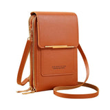 Smartphone Women RFID Handbag Crossbody Bags Touch Screen Phone Bag RFID Anti Theft Purse