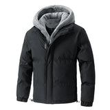 Men's Heavyweight Hooded Puffer Jacket | Plus Size