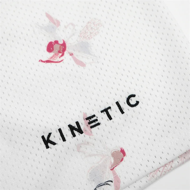 Rose Embroidered Hip Hop Shorts