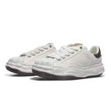 Unisex Thick Sole Board Sneakers — Breathable Lace-Up Casual Walking Shoes