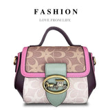 Carriage Emblem Crossbody Box Bag