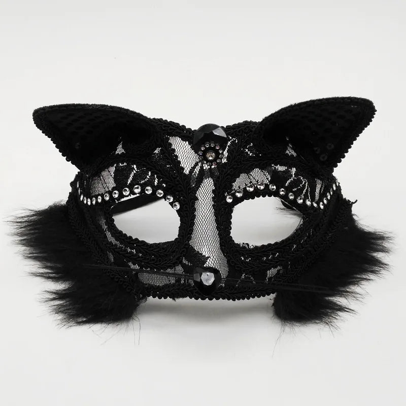 Elegant Lace Masquerade Mask