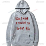 Now I Have A Machine Gun Die Hard Mclane Naktomi Plaza Unisex Jumper Sweater Men Women New in Hoodies & Sweatshirts Pullover