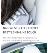 OULEX For Tesla Model 3 Y/Juniper Flocking/Leather Car Seat Neck Pillow Soft Memory Neck Pillow High-Quality Headrest Support