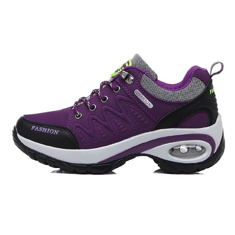 SALUDAS women casual sneakers Non-slip thick-soled height-enhancing casual running shoes light walking sheos