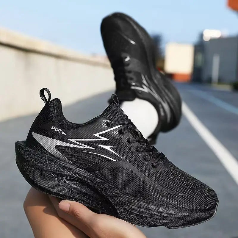 Marathon Running Shoes — Carbon Board, Air Cushion, Breathable & Lightweight Sneakers for Men & Women