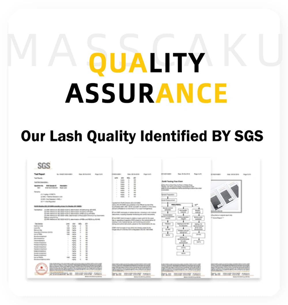 MASSCAKU 10cases/lot Lashes 8D W Shape Volume 12Rows Eyelash Extensions Volume Premade Fans Eyelash Super Soft Full Dense Lashes