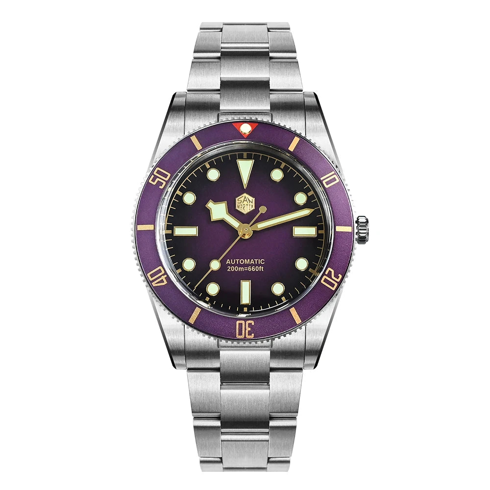 San Martin 37mm BB54 Diver | ST2130 Auto | Sapphire | 200M