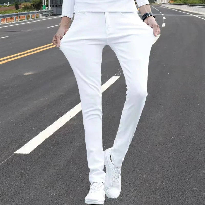 Men's Slim Fit Skinny Stretch Denim Jeans