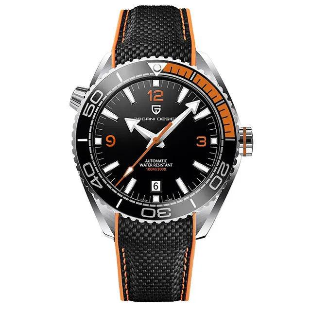 PAGANI DESIGN New PD-1679 Men's Watch Japan 8215 Movement Mechanical Watches Sapphire Glass 100M Waterproof Automatic Wristwatch