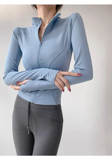 Quick-Dry Performance Yoga Jacket
