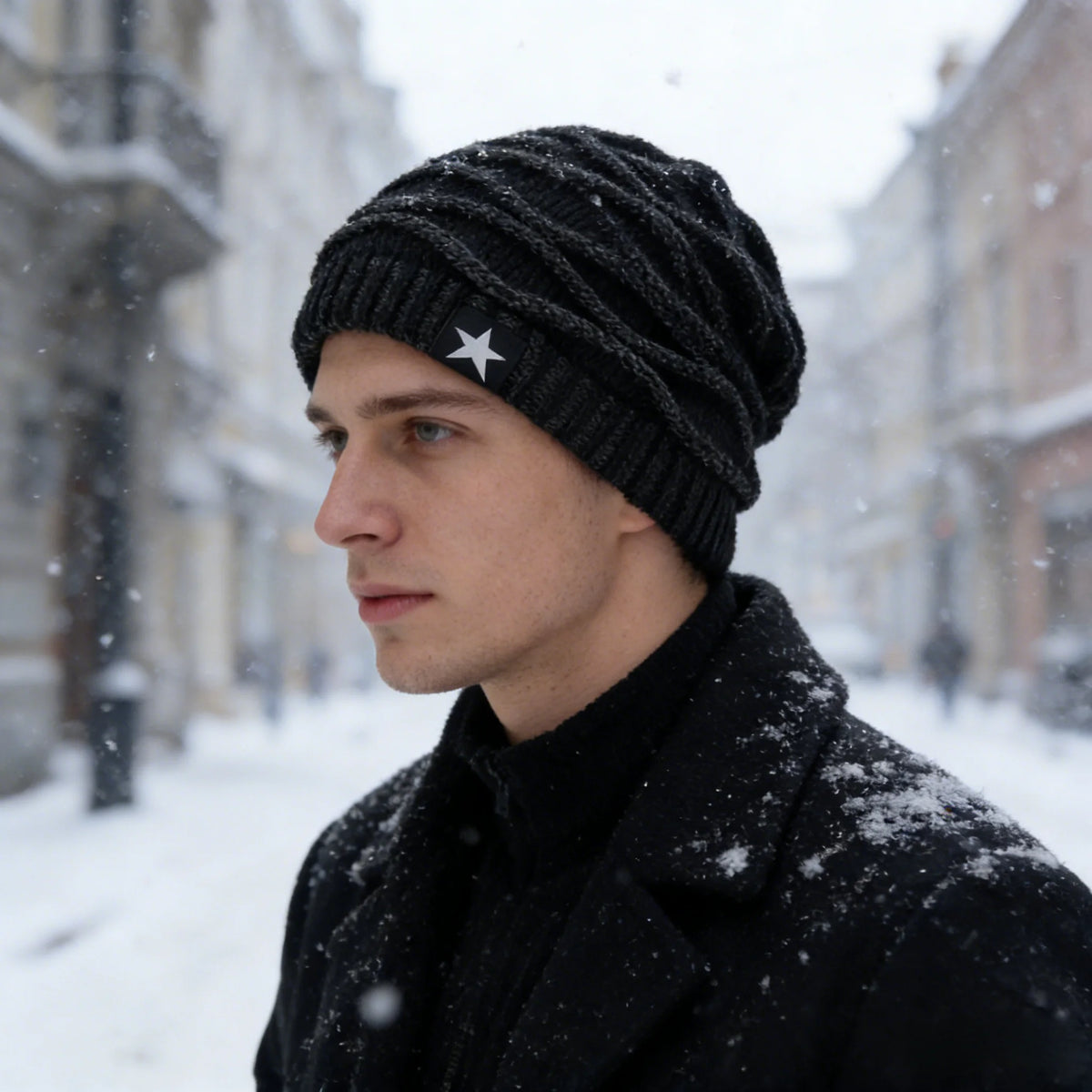 Unisex Slouchy Knit Winter Beanie