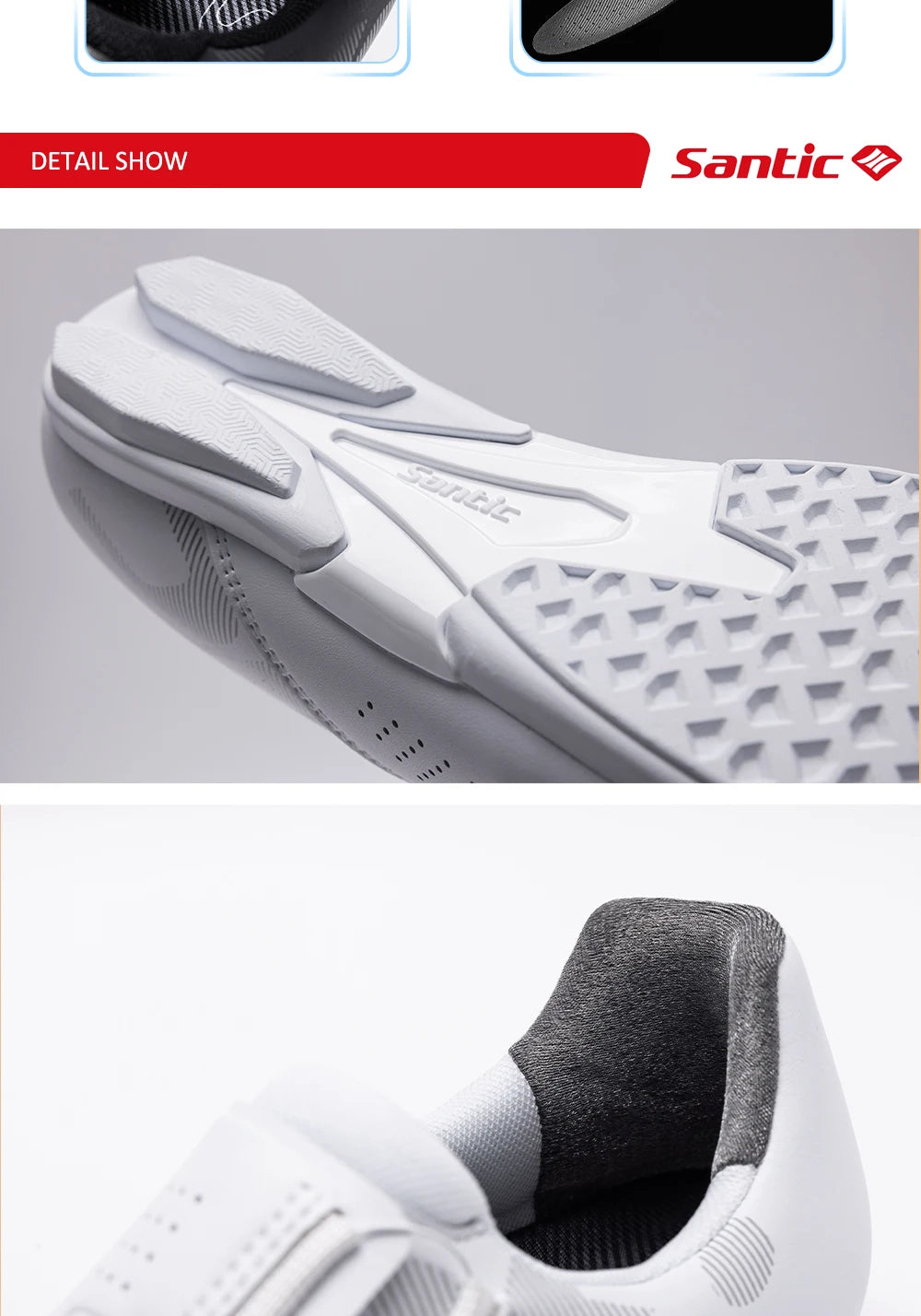 Santic Cycling Non-lock Flat Shoes Men Outdoor Sports MTB Bike Shoes Women Adjustable Casual Road Sneakers Comfortable Asia Size