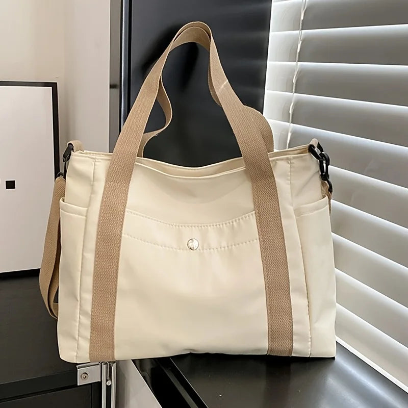 Women’s Water-Resistant Nylon Shoulder Bag
