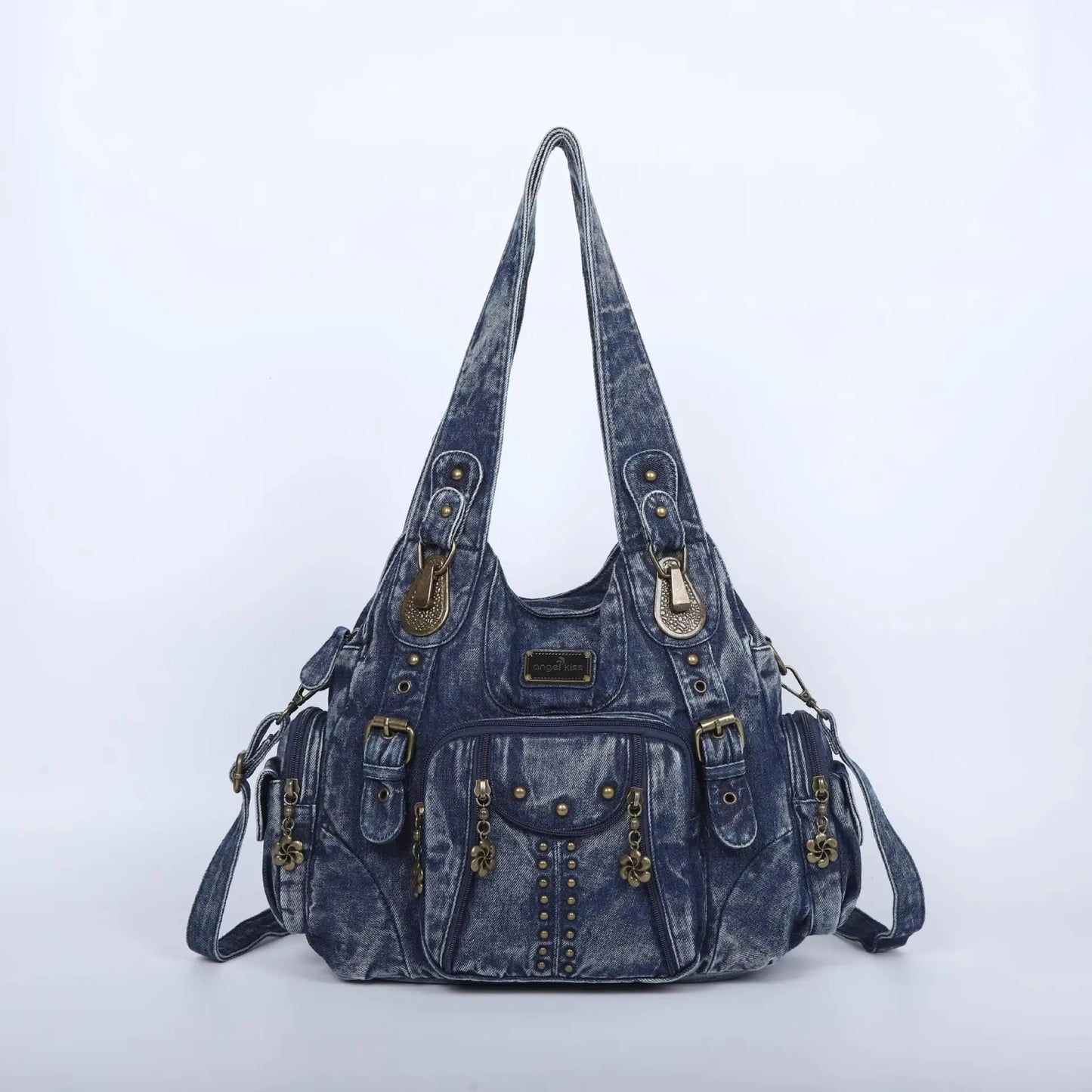 Vintage Women Handbags Fashion PU Leather Shoulder Bags Female Satchel Big-capacity Shoulder Purse Bag bolsa feminina