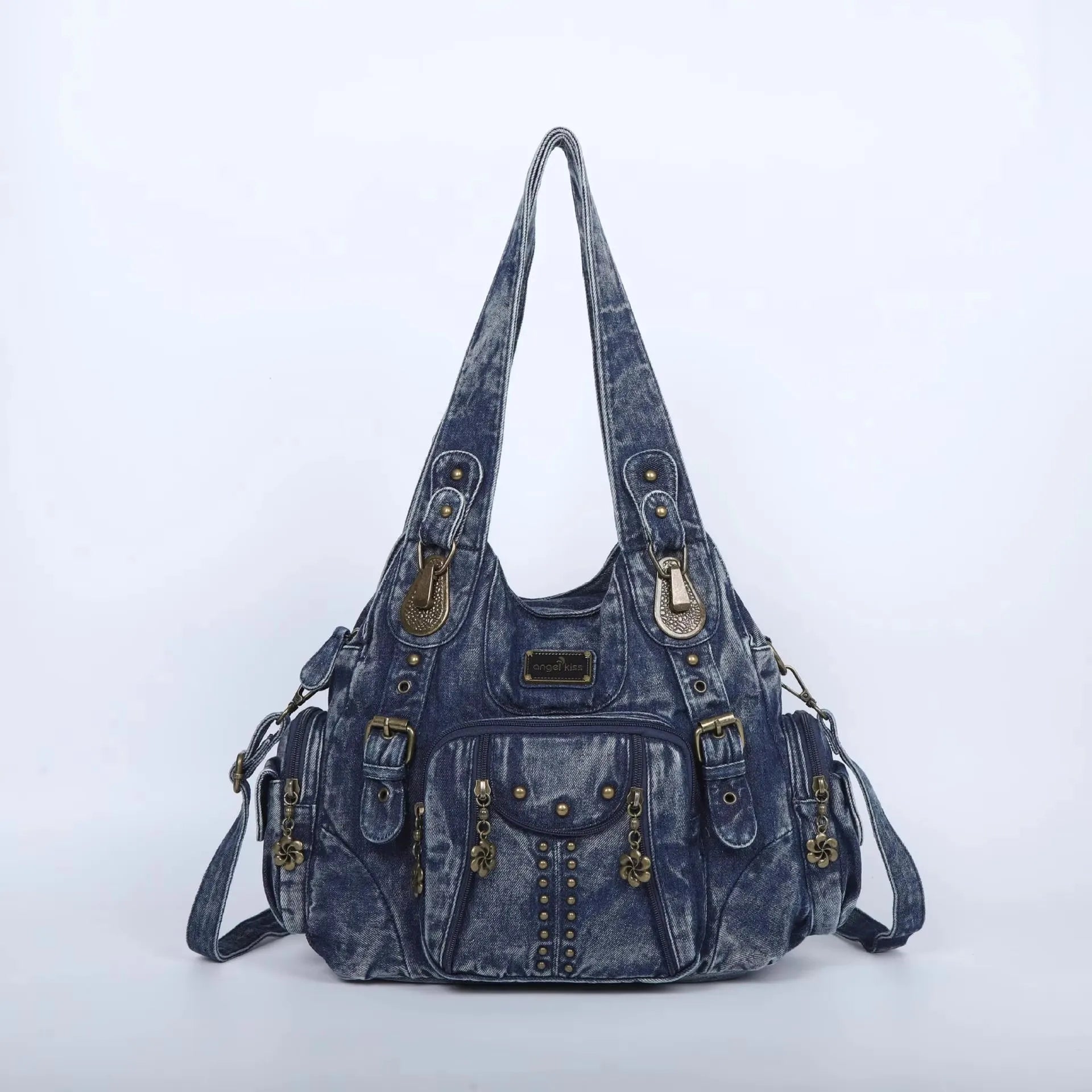 Vintage Women Handbags Fashion PU Leather Shoulder Bags Female Satchel Big-capacity Shoulder Purse Bag bolsa feminina
