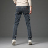 Men's Fleece-Lined Stretch Jeans