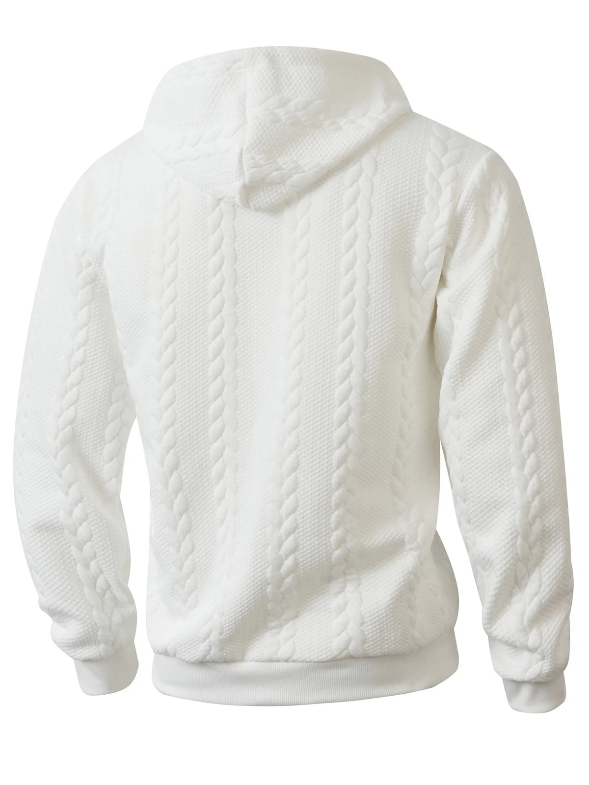 Men's Knit Zip-Up Hoodie