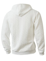 Men's Knit Zip-Up Hoodie