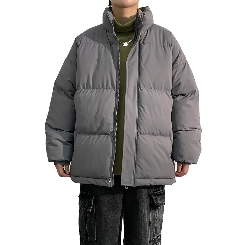 Men's Oversized Winter Parka – Thick Warm Padded Coat