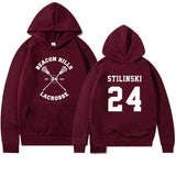 Autumn Teen Wolf Hoodie Beacon Hills Stilinski 24 Lahey McCall Men Womnen Fashion New Brand Design Pullover Men's Fleece Hoodies