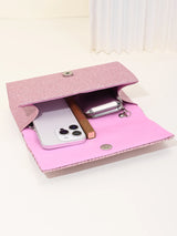Simple And Elegant Glitter Evening Bag Clutch Purses for Women Ladies Sparkling Party Handbag Wedding Bag