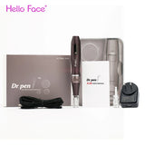 Dr pen Ultima A10 With 12 pcs Cartridge Wireless Derma Pen Skin Care Kit Microneedle Beauty Machine Needle Length 0.25 mm