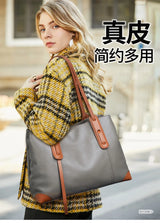 Genuine Leather Tote Bag Luxury Designer Women's Shoulder Bag Large Capacity Women Bags High Quality Soft Cowhide Female Handbag