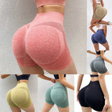 Women's High-Waist Push-Up Gym & Yoga Shorts