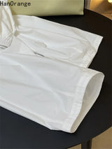 Women’s High-Waist Cotton Wide-Leg Pants