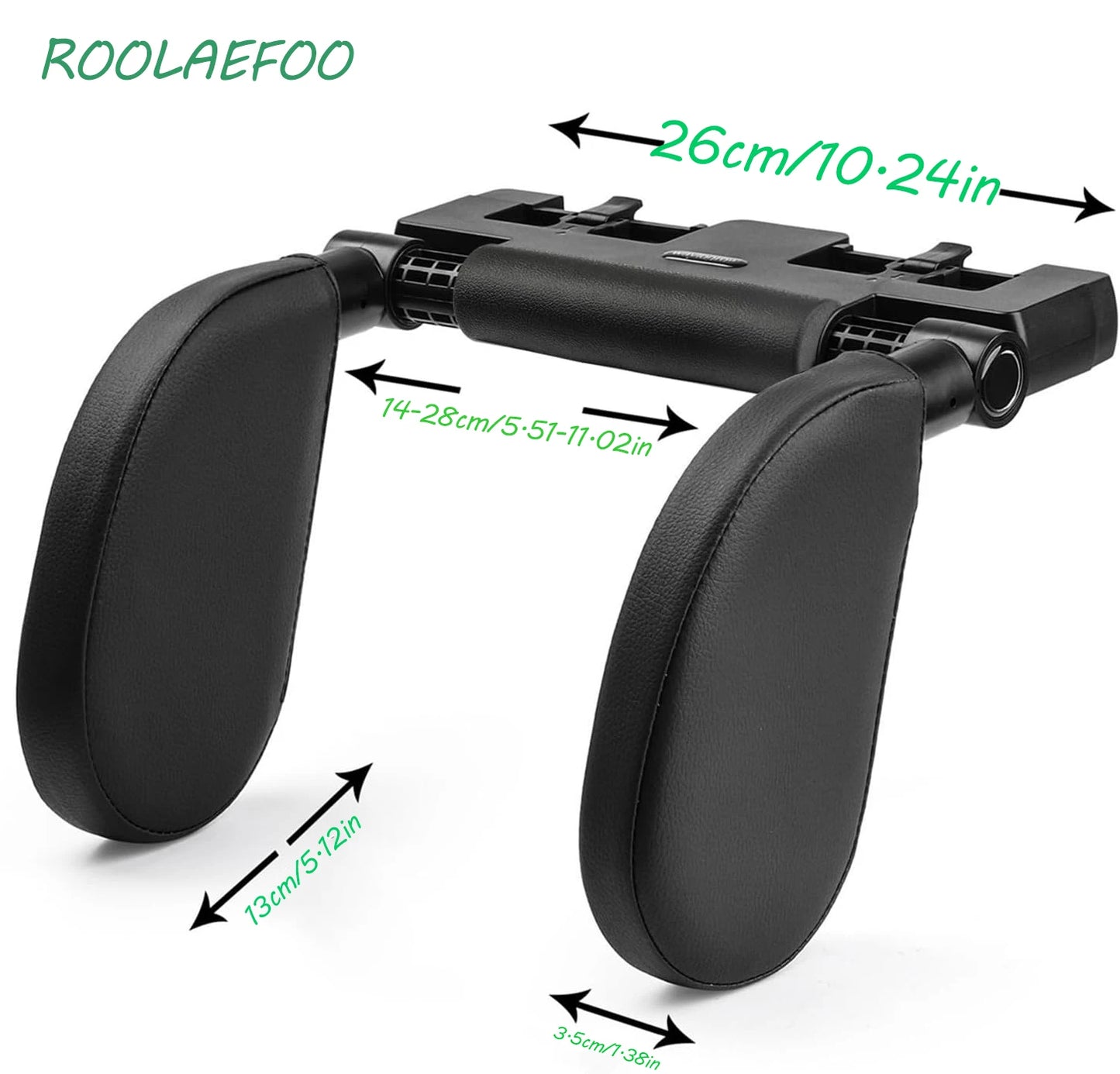 Car Headrest Pillow,Thickened Memory Foam Road Pal Headrest,Neck Support Pillow,180° Adjustable Car Headrest,Travel Car Sleeping