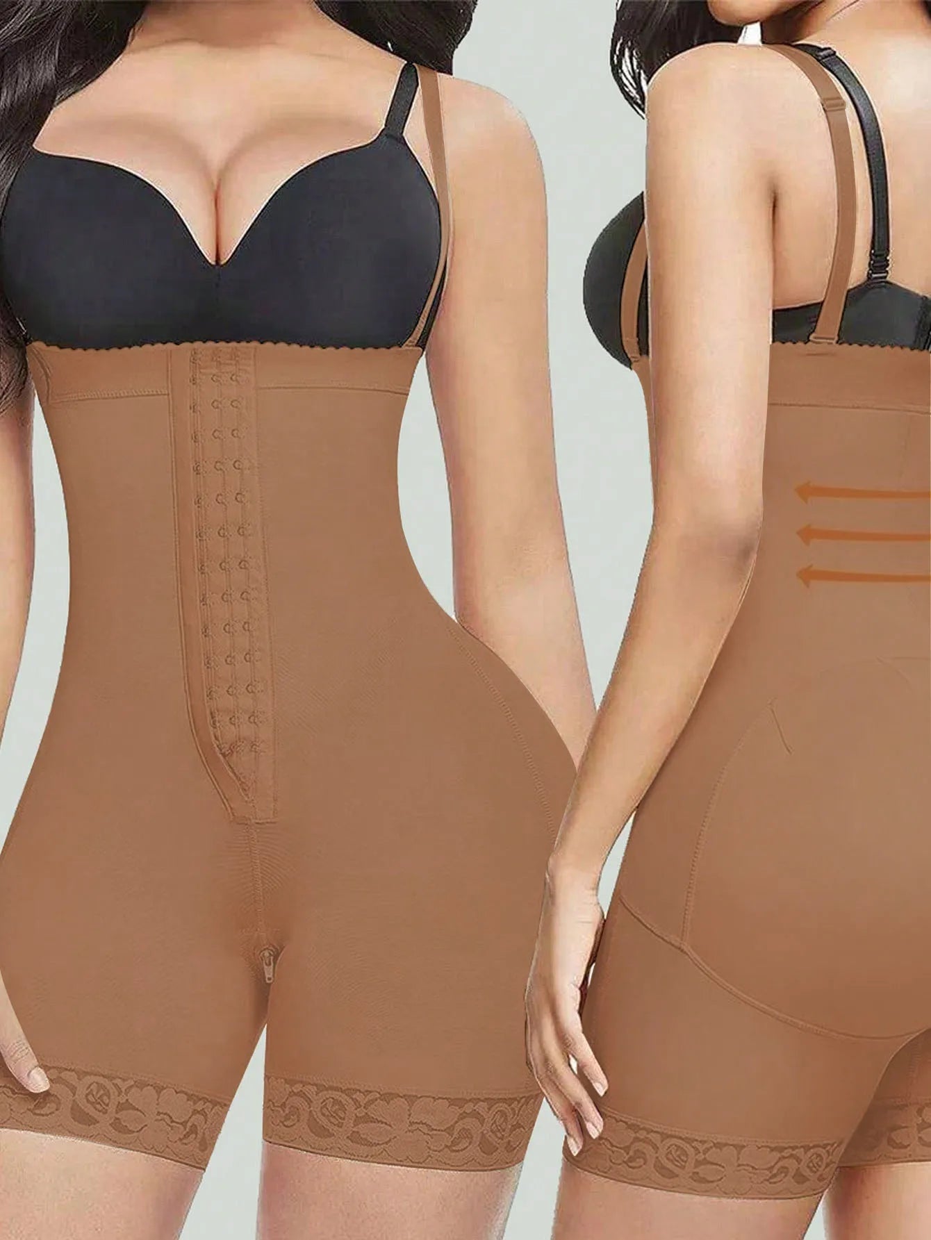 FeelinGirl Women’s Tummy Control Faja – Post-Surgery Compression Body Shaper